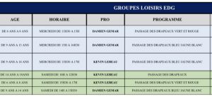 groupe loisirs EDG 2023-2024